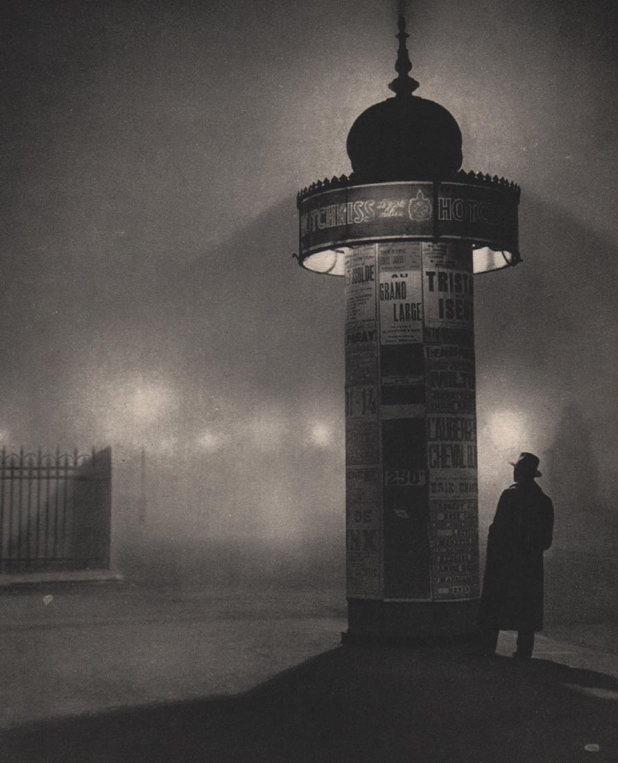 BRASSAI - Paris at Night: Artist: BRASSAI Print Title: Paris at Night Medium: Sheet-fed Gravure Printing Date: 1935 Printed: France Image size approx. 7.2 x 8.5 inches Brassai was a Hungarian French photographer, sculptor, wri