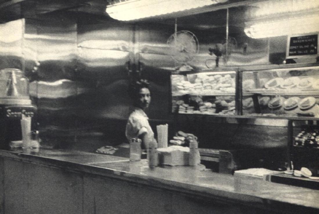 ROBERT FRANK - Indianapolis, Indiana: Artist: ROBERT FRANK Print Title: Indianapolis, Indiana Medium: Vintage Sheet-fed Gravure Printed in 1958 in France Image Size: 7.5" x 5" Robert Frank (b. 1924) is an American photographer and documen