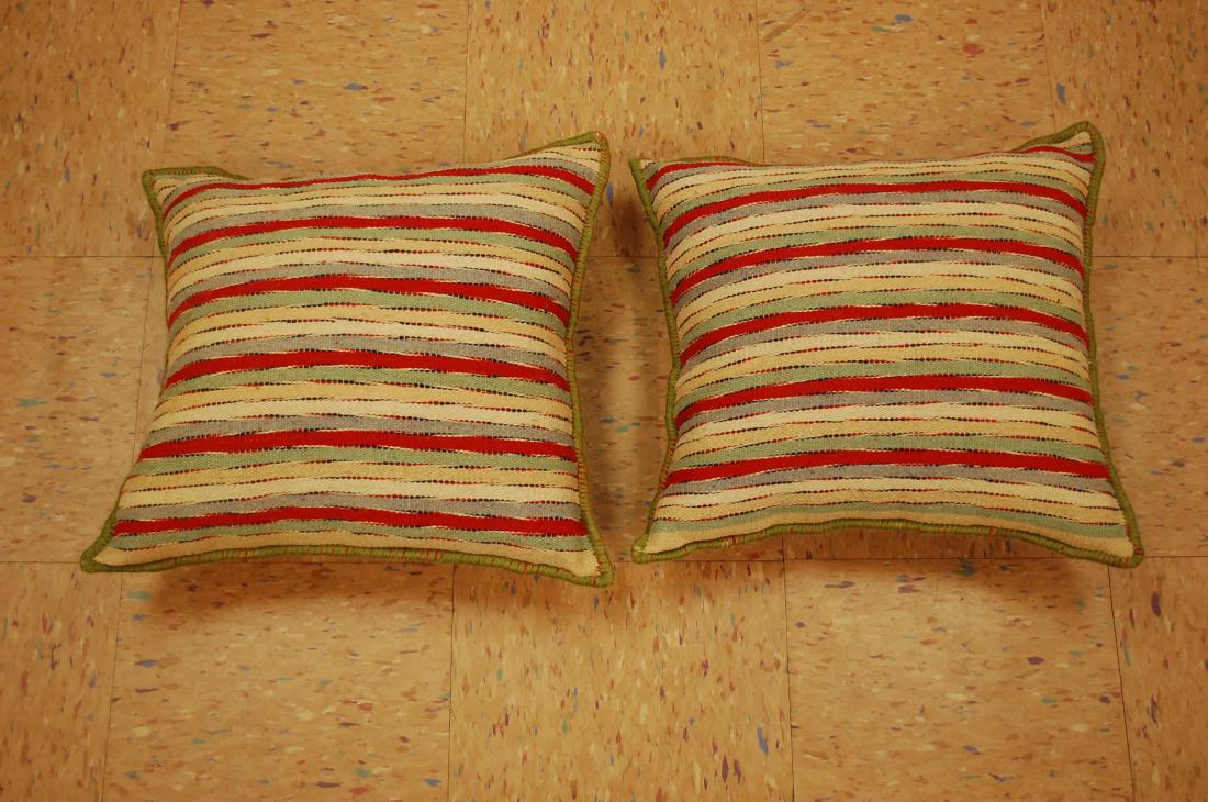 2 Detailed Fine Antique Kilm Rug Wool Pillow 1.5x1.5 (1 of 4)