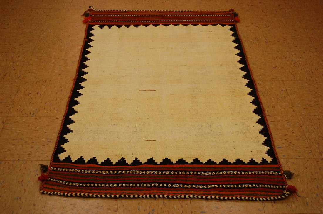 Fine Persian Shiraz Qashkai Sofreh Kilim Rug 3.5x5.7 (1 of 7)