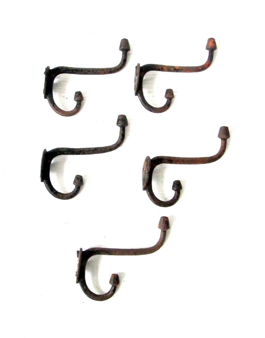 Early Acorn Finial Coat Hooks (1 of 6)