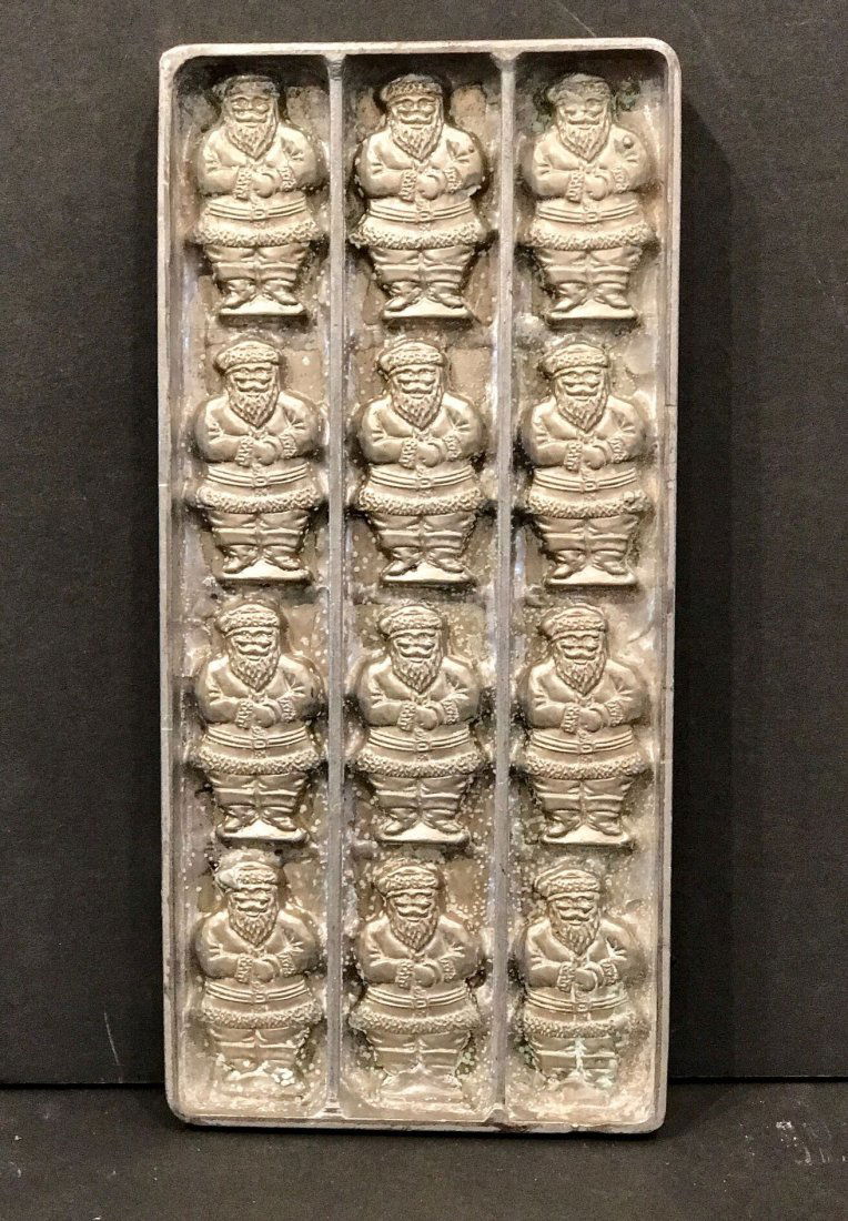 Santa Claus Chocolate Mold, Early 20th Century (1 of 4)