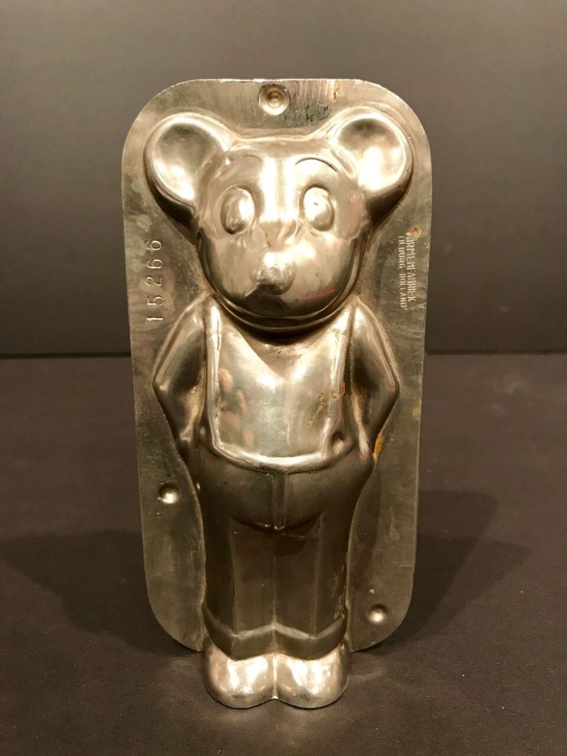 Rare Mickey Mouse Chocolate Mold, c. 1940 (1 of 4)