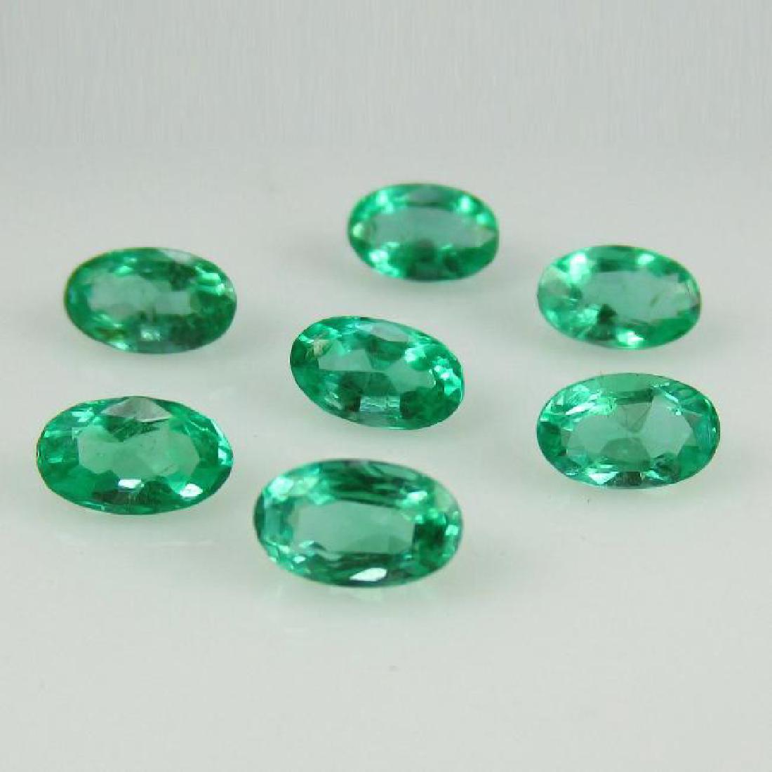 1.73 Carat Loose Natural Emerald Necklace Set (1 of 3)