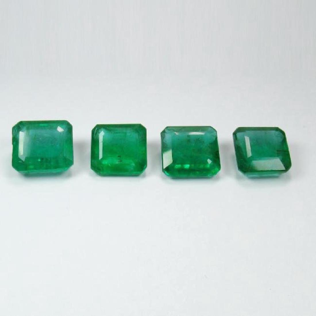 19.15 Carat Loose Zambian Emeralds Set (1 of 4)