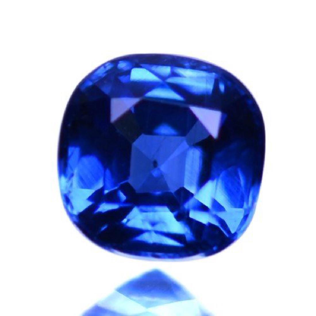 0.75 Carat Loose Natural Royal Blue Kyanite (1 of 4)