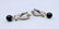 Sterling Silver Nuumite Aquamarine Fish Earrings - 2