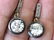 Antique 18K White Gold Old Mine Diamond Earrings, 6ctw - 6