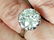 Antique Platinum GIA Diamond Engagement Ring, 5.8ct