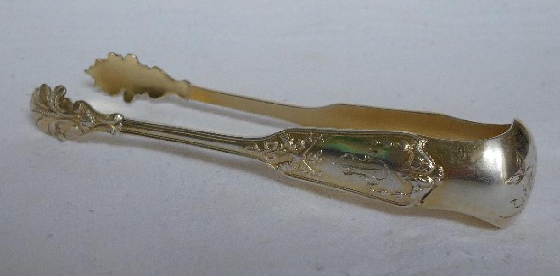 Antique French Louis XVI Style Sterling Silver Tongs (1 of 8)