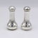Antique Newburyport Sterling Silver Salt Pepper Shaker - 2
