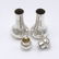 Antique Newburyport Sterling Silver Salt Pepper Shaker - 5