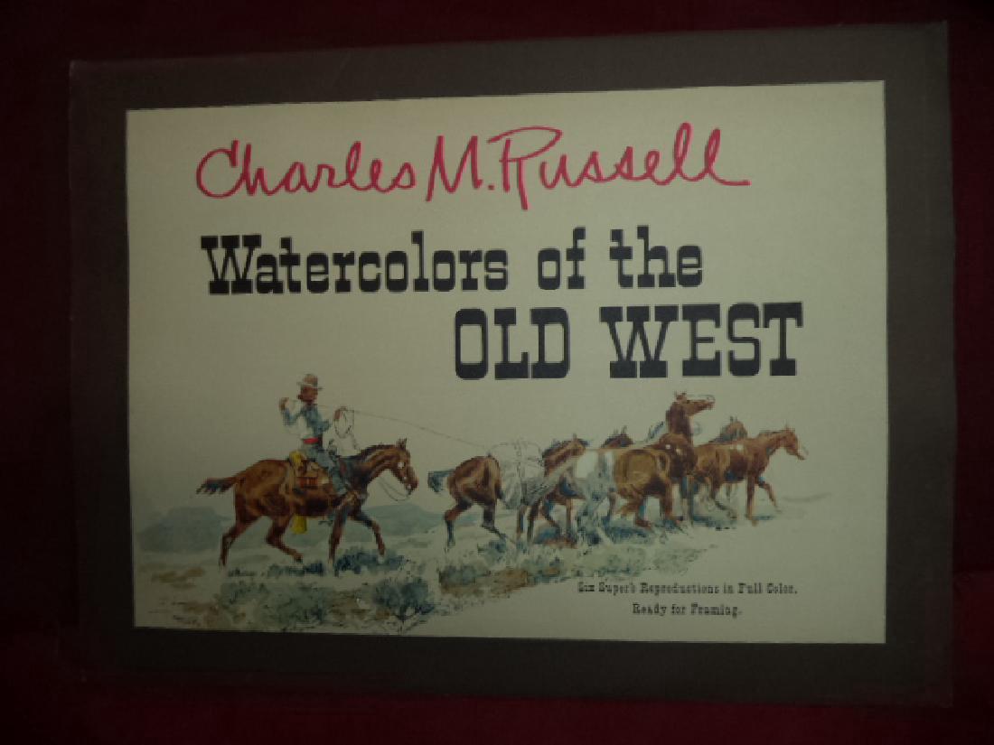 Charles M. Russell. Watercolors of the Old West. (1 of 1)