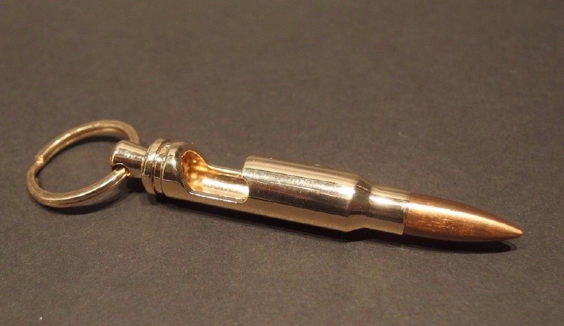 .308 Bullet Casing Shaped Bottle Cap Opener Keychain (1 of 4)