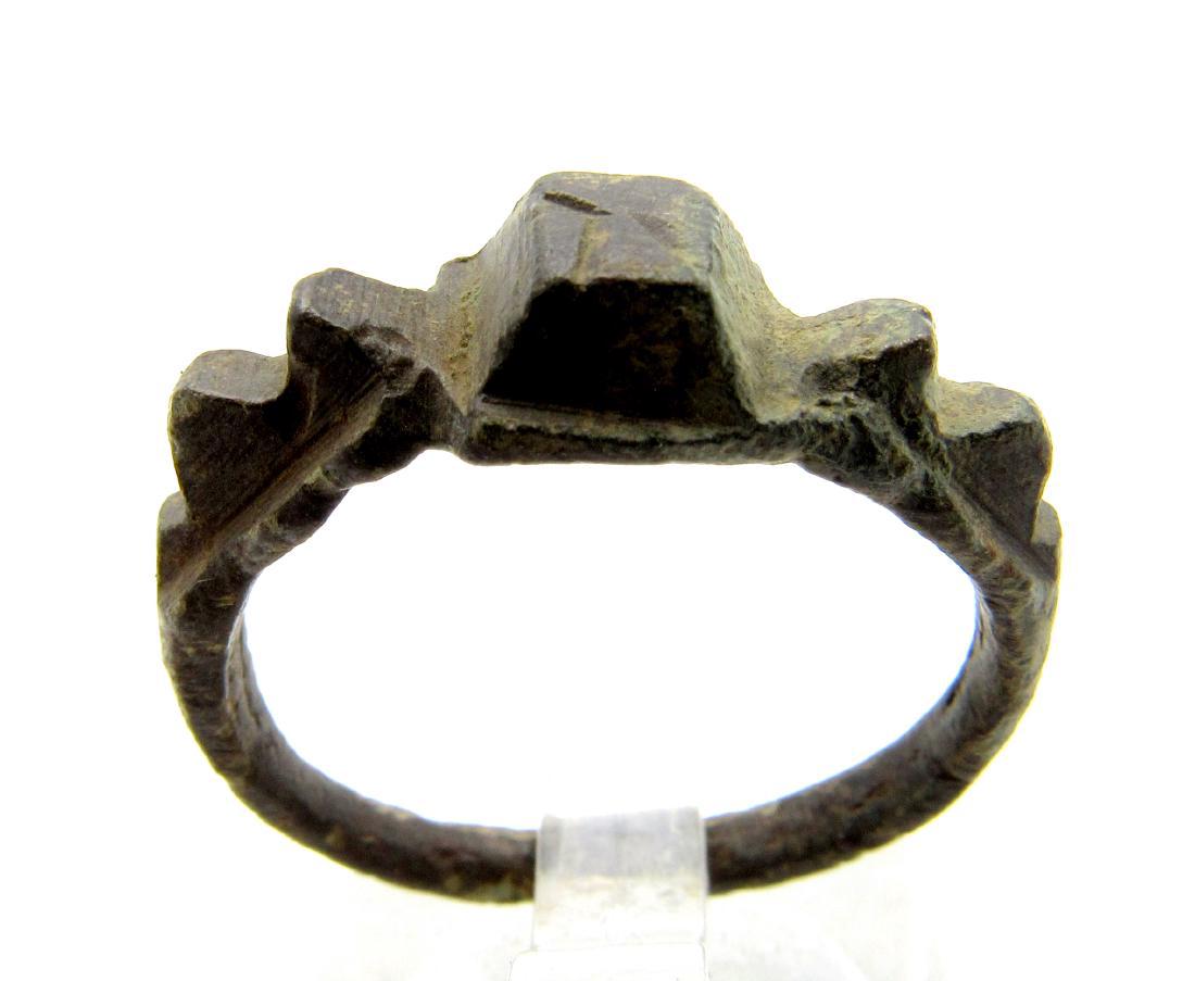 Ancient Celtic Iron Age Ring with Spikes (1 of 3)