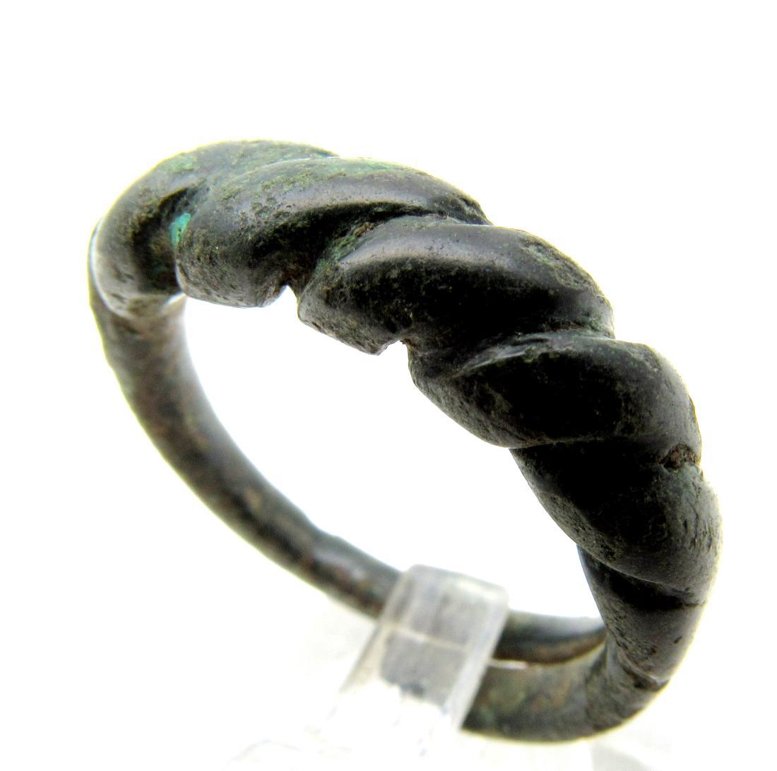 Medieval Viking Twisted Warrior's Ring (1 of 4)
