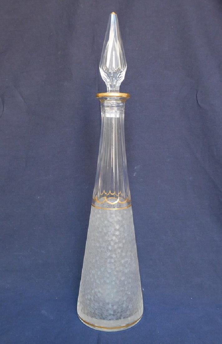 St Louis Crystal Liquor Decanter (1 of 8)