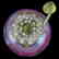 Toso Murano Italian Art Glass Flower Perfume Atomizer - 5