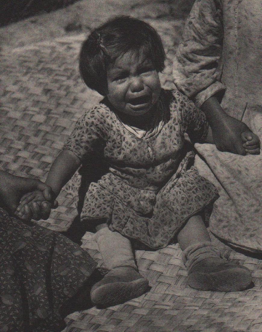 ANTON BRUEHL - La Nina, Mexico: Artist: ANTON BRUEHL Print Title: La Nina, Mexico Medium: Collotype Printing Date: 1933 Printer: USA Limited Edition of 1000, unnumbered copy Image Size: 7.5"x 9.25" Uncoated fine art paper Anton Brue