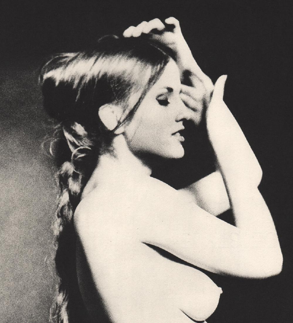 SAM HASKINS - Nude: Artist: SAM HASKINS Print Title: Nude Bes Medium: Sheet-fed Gravure Printing Date: 1962 Printed in USA Image Size: 8.5 X 9 inches Sam Haskins (1926-2009) was a British photographer, born and raised in