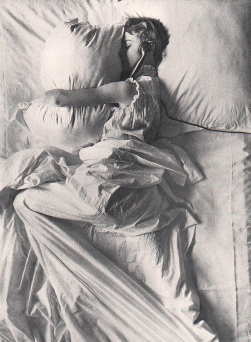 IRVING PENN - The Telephone - New York - 1949: Artist: IRVING PENN Print Title: The Telephone - New York - 1949 Medium: Sheet-Fed Gravure Printing Date: 1960 Printed Switzerland Image Size: 5.5 X 7.25 inches Irving Penn was an American photographe