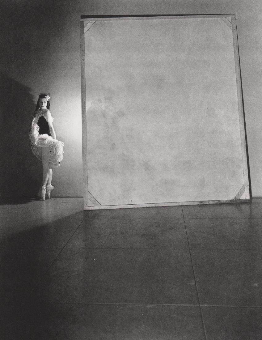 GEORGE PLATT-LYNES - Alexandra Danilova, 1941: Artist: GEORGE PLATT-LYNES Print Title: Alexandra Danilova, 1941 Medium: Sheet-fed Gravure Printing Date: 1994 Printed in Japan Image Size: 9.5 X 12 inches George Platt Lynes (1907 – 1955) was an Am