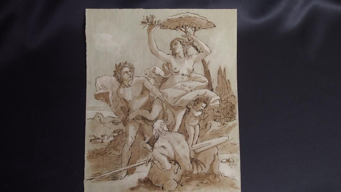 Italian School 18th Century Mythological scene (1 of 2)