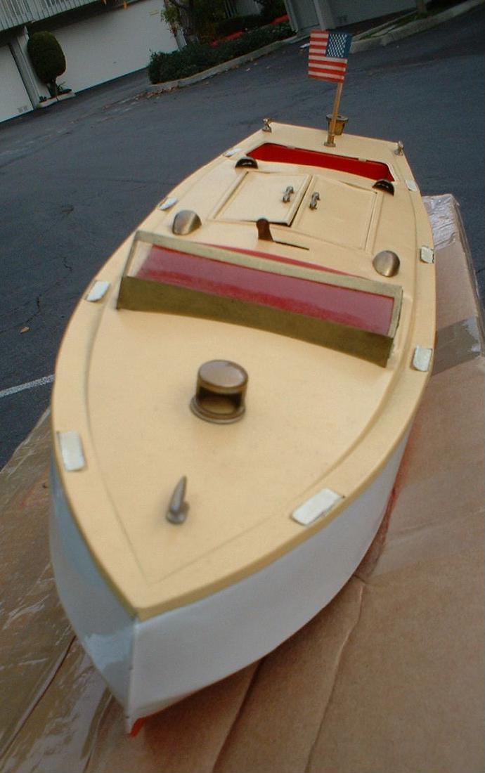Late 1950's,  , 18" Lionel Craft Speedboat (1 of 5)