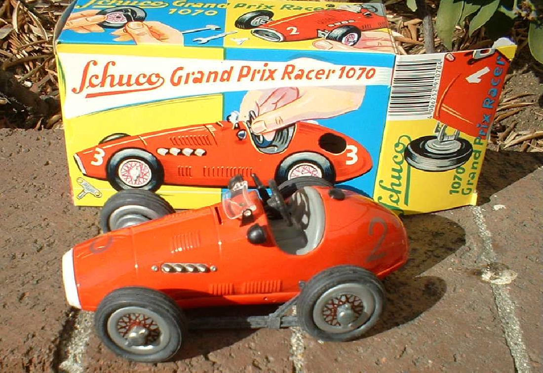 ミニカー Schuco Grand Prix Racer 1070 Schuco Grand Prix Racer #1070 Tinplate Wind-Up All