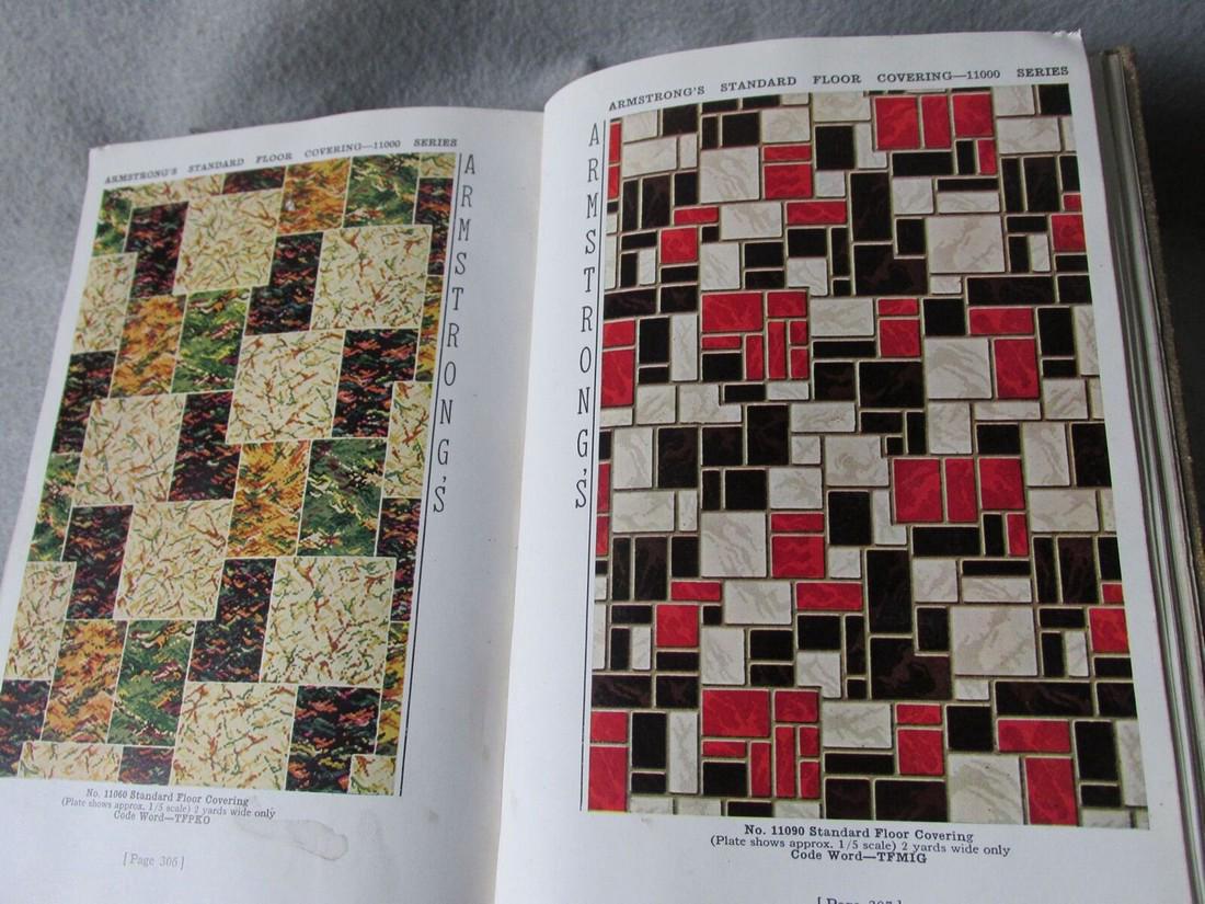 1936 Armstrong Linoleum Catalog Color Illustrations (1 of 7)