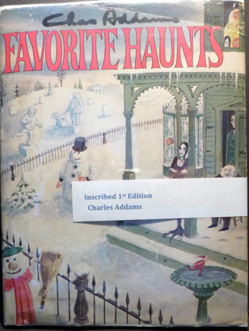 Favorite Haunts - Signed First Edition Charles Addams (1 of 9)