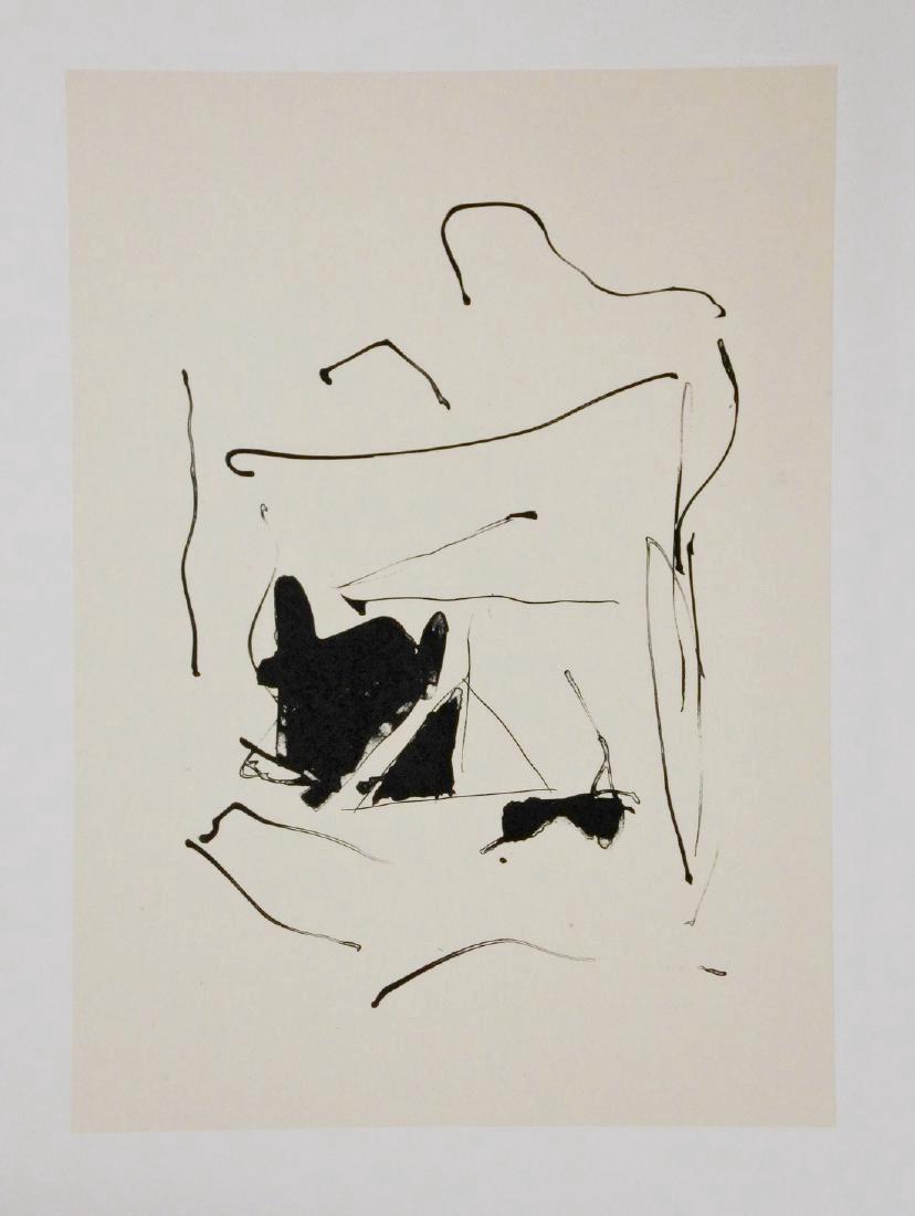 Robert Motherwell Lithograph on Chine Colle Octavio (1 of 1)