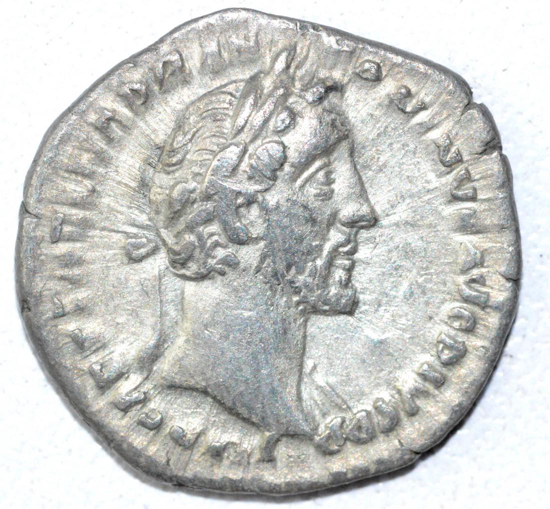 Ancient Roman Denarius Coin - Antoninus Pius (1 of 2)