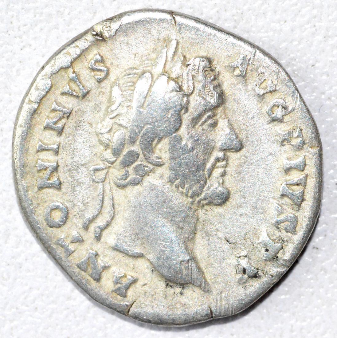Ancient Roman Denarius Coin - Antoninus Pius (1 of 2)