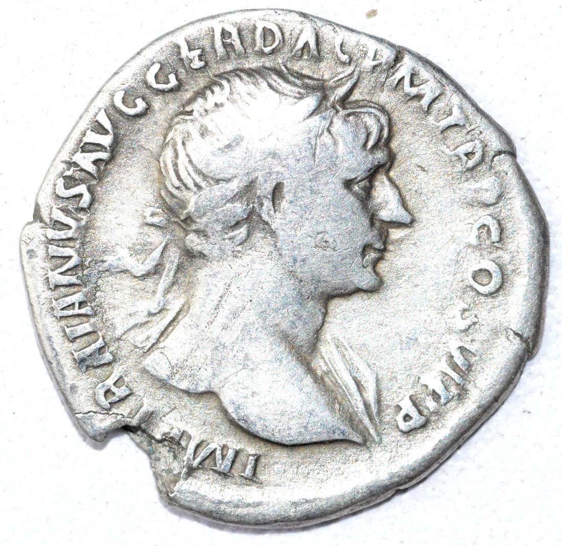 Rare Ancient Roman Denarius Coin -  Trajan (1 of 2)