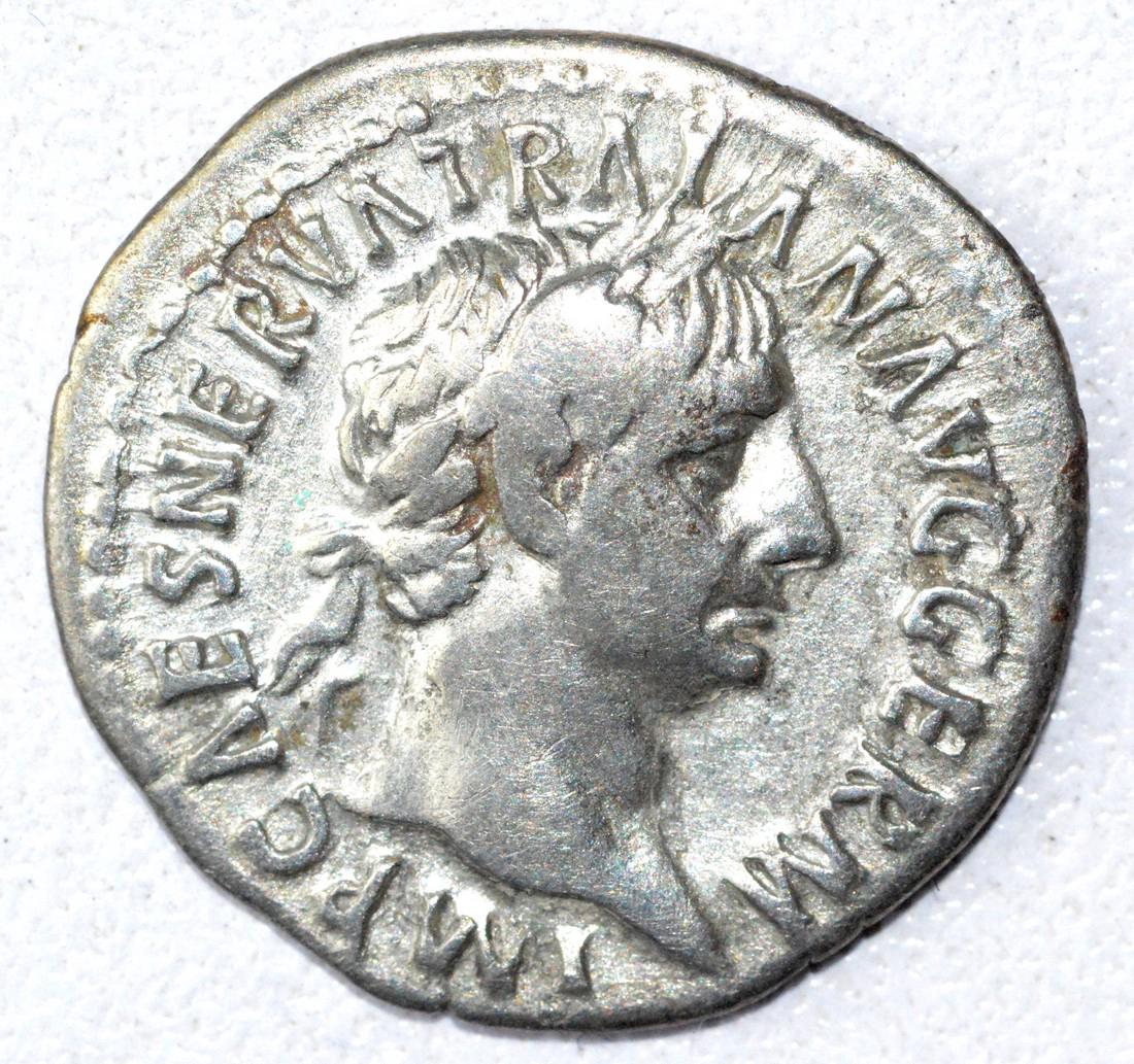 Ancient Roman Denarius Coin - Trajan (1 of 2)