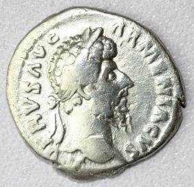 Ancient Roman Denarius Coin - Lucius Verus (1 of 2)