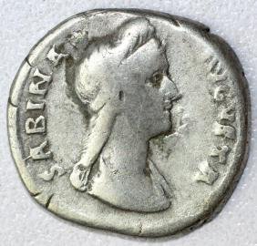 Ancient Roman Denarius Coin - Sabina (1 of 2)