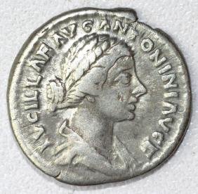 Ancient Roman Denarius Coin - Lucilla (1 of 2)