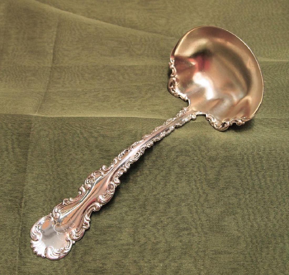 Antique Whiting Louis XV Sterling Silver Gravy Ladle (1 of 4)