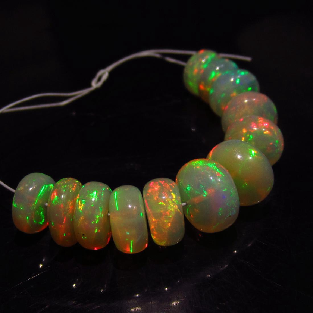 12.03 Carat Natural Loose Opal Beads Set (1 of 5)