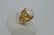 Ladies Mid-Century 14k Yellow Gold Mabe Pearl Ring - 2