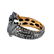 Rhodium Plated Gold Silver Diamond Ring, 1.19ctw - 3