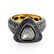 Rhodium Plated Gold Silver Diamond Ring, 1.19ctw - 5