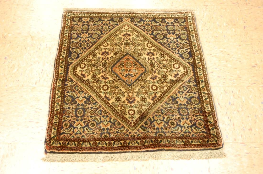 Detailed High Kpsi Persian Bijar Rug 2.4x3 (1 of 4)