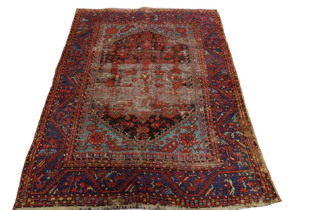 Antique Demirji Kula Turkish Herekeh Caucasian Rug 5x6 (1 of 7)