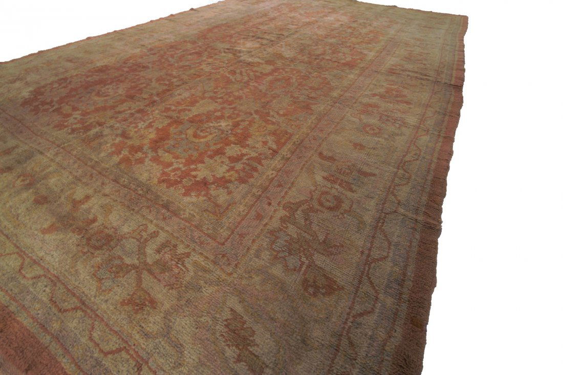 Authentic Antique Oushak Rug Hand Made Rug 10x15 (1 of 9)
