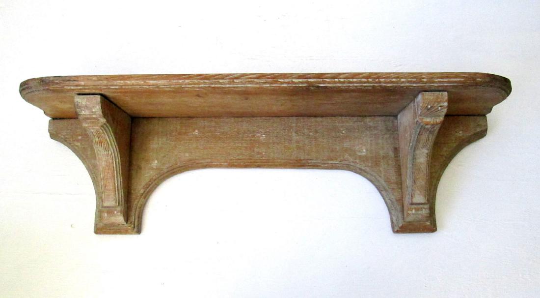 Early Carved Wall Shelf (1 of 9)