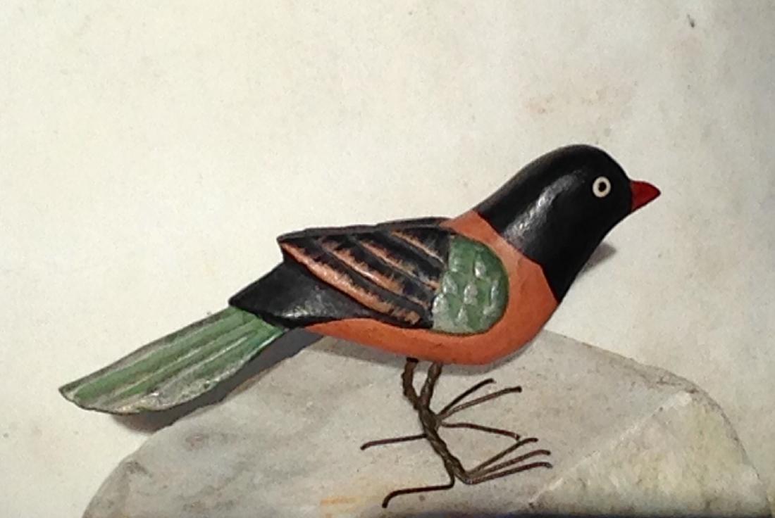 1920s Folk Art Carved Bird (1 of 7)