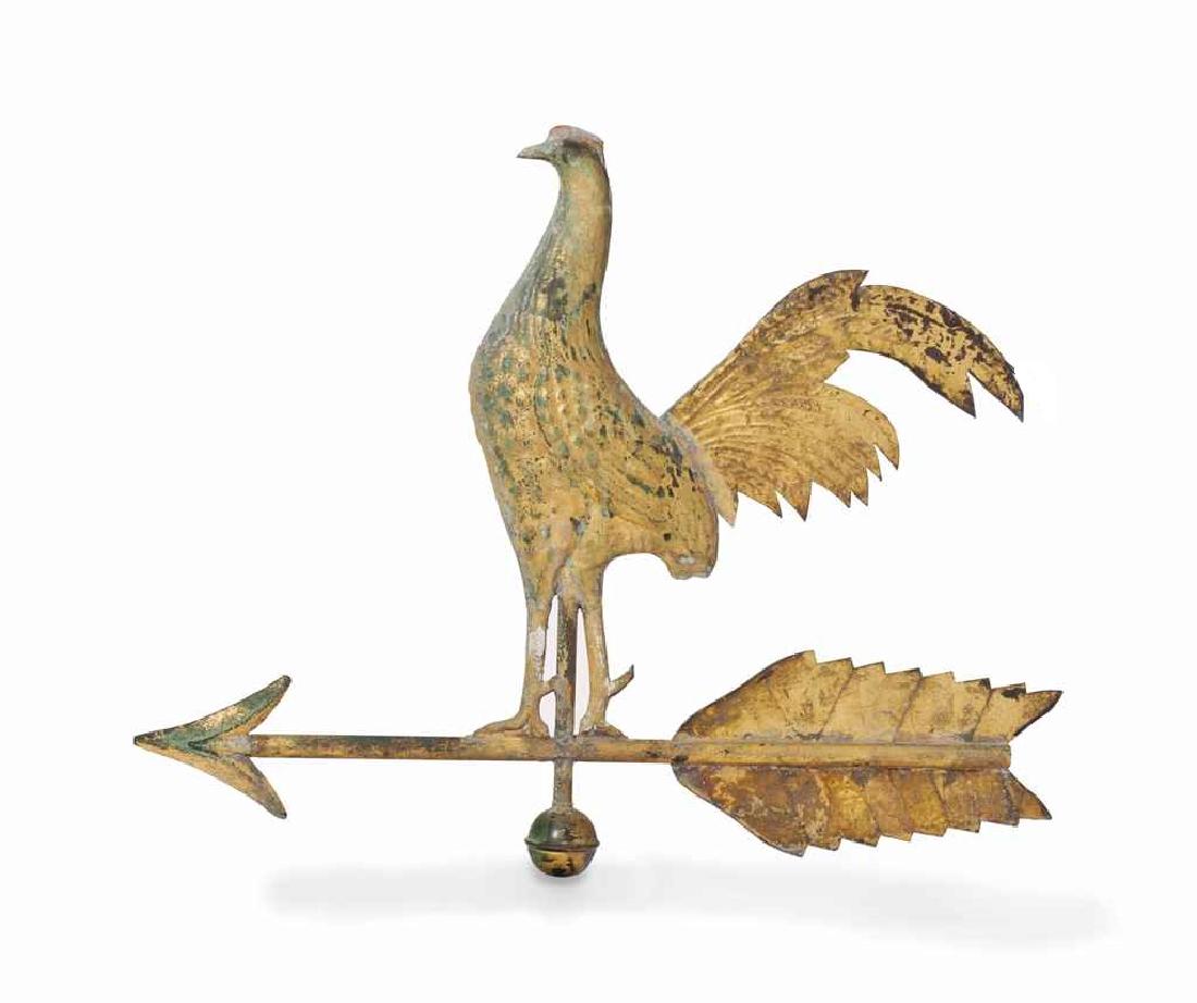 American Molded Copper Gamecock Weathervane (1 of 9)